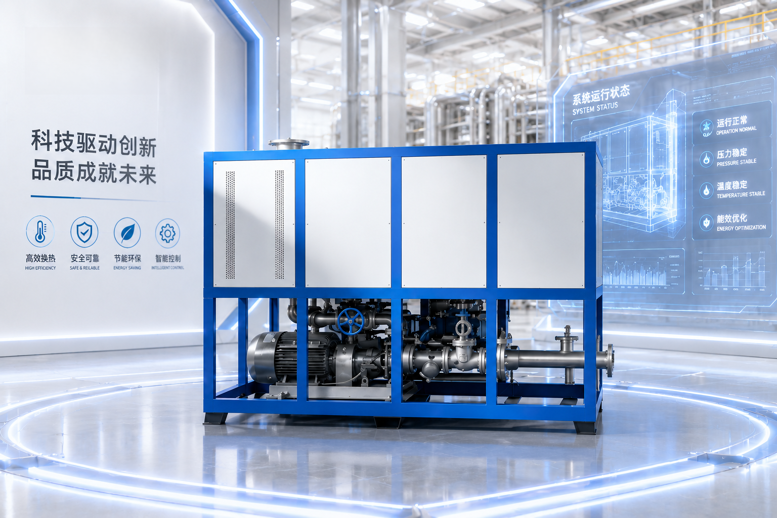 600-800KW电热导热油炉
